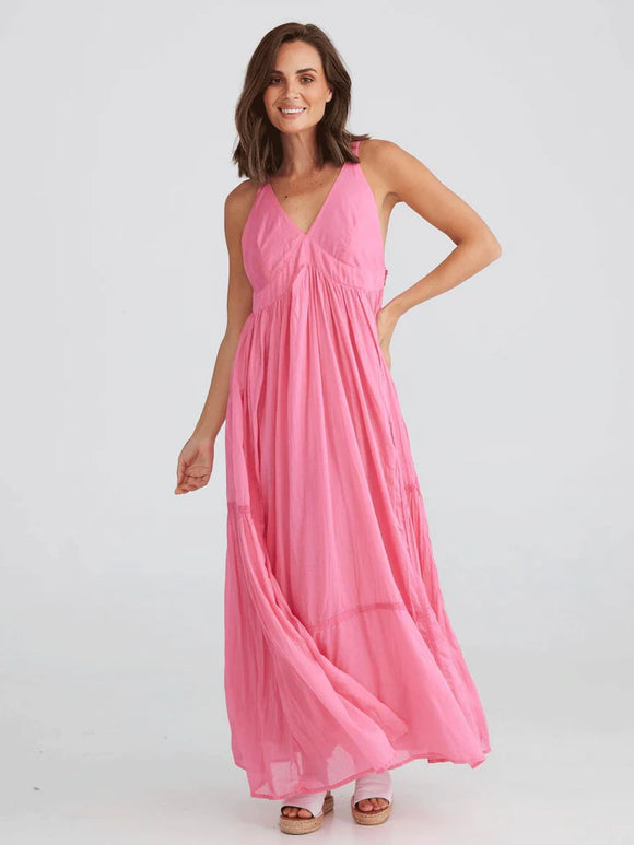 Goddess Dress Hot Pink