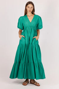 Elda Green Dress