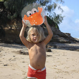3D Inflatable Beach Ball Sonny The Sea Creature Orange