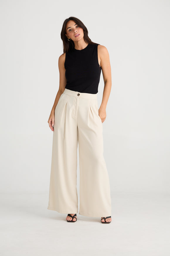 Brave + True Shayla Pant- Oyster