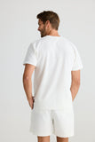 Fossick White Cambridge Tee