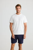 Fossick White Cambridge Tee