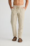 Fossick Duke Pant - Natural Linen