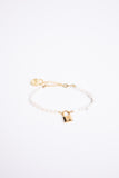 Holiday Locked Lover Bracelet Pearl & Gold