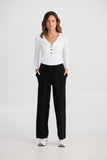Homelove - First Floor Pant Black