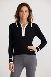 HomeLove -Beckham Top Black with White