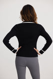 HomeLove -Beckham Top Black with White
