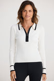 HomeLove - Beckham Top White With Black