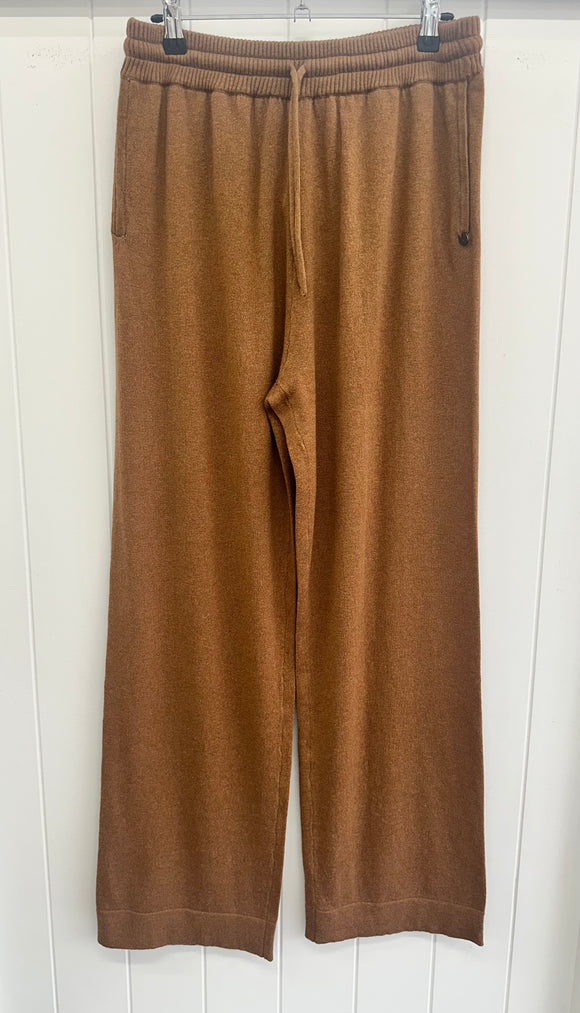 Foil Goddess Pant- Caramel