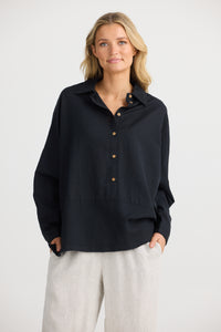 Shanty - Freddie Shirt Black