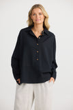 Shanty - Freddie Shirt Black