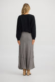 Shanty - Pisa Skirt Natural W Black Check