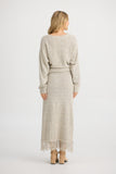 Shanty - Seville Knit Skirt Oatmeal
