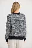 Shanty - Twain Knit Black W White