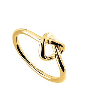 Nature's Knot Yellow Gold Ring