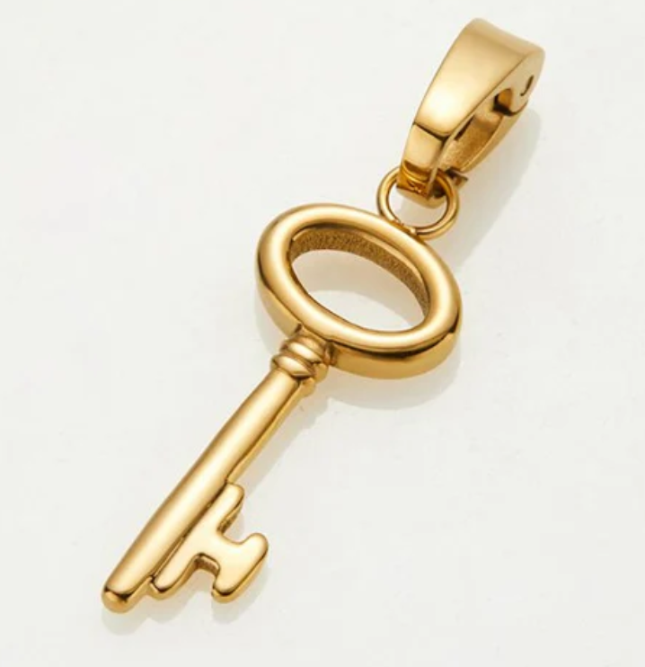 Zafino Key Charm - Gold