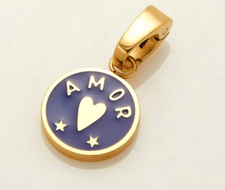 Zafino Amor Charm- Gold