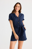 Brave+True - Sadler Jumpsuit - Navy