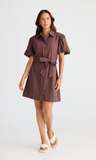 Brave+True - Lenni Dress- Chocolate