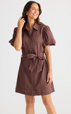 Brave+True - Lenni Dress- Chocolate