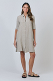 Naturals by O&J Linen Dress- Blister