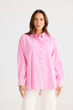 Brave+True - Isabel Shirt Pink Stripe