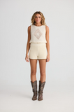 Talisman - Dream Catcher Knit Short Natural/Tan