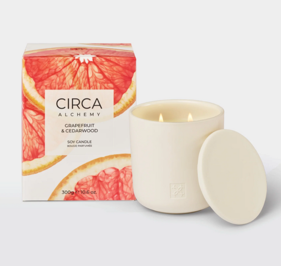 CIRCA 300g Candle- Alchemy G'Fruit & C'Wood