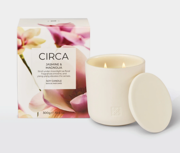 CIRCA 300g Candle- Jasmine & Magnolia