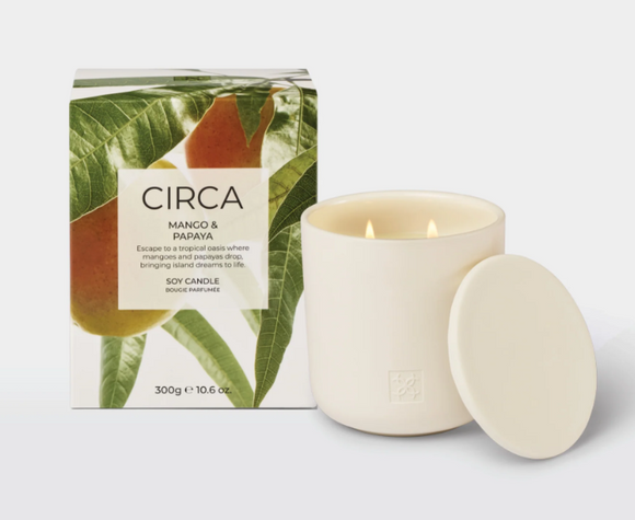 CIRCA 300g Candle- Mango & Papaya