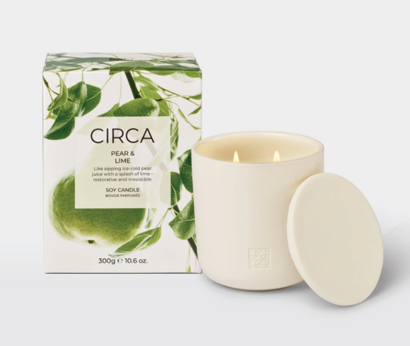 CIRCA 300g Candle- Pear & Lime
