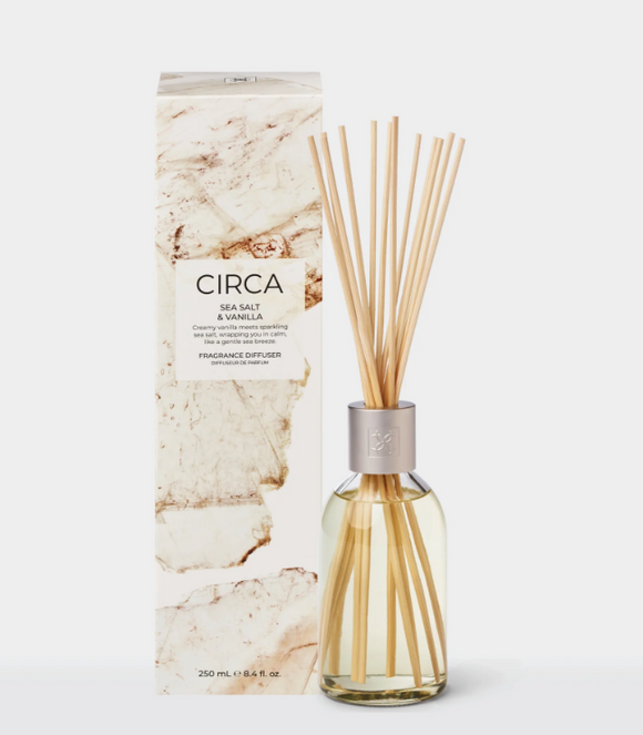CIRCA 250ml Diffuser- Sea Salt & Vanilla