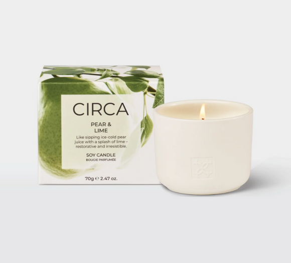CIRCA 70g Candle- Pear & Lime