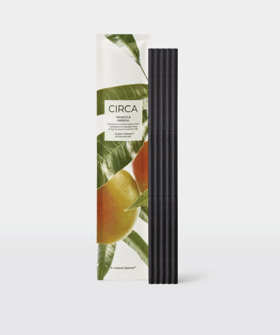 CIRCA 5 Replacement Scent Stems- Mango & Papaya
