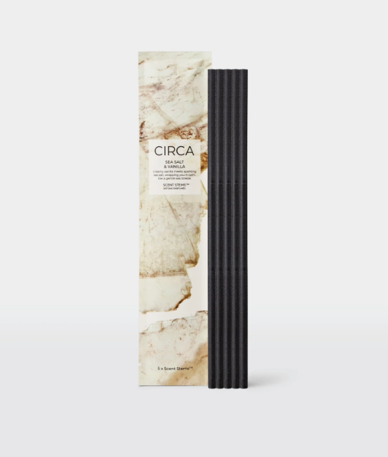 CIRCA 5 Replacement Scent Stems- Sea Salt & Vanilla