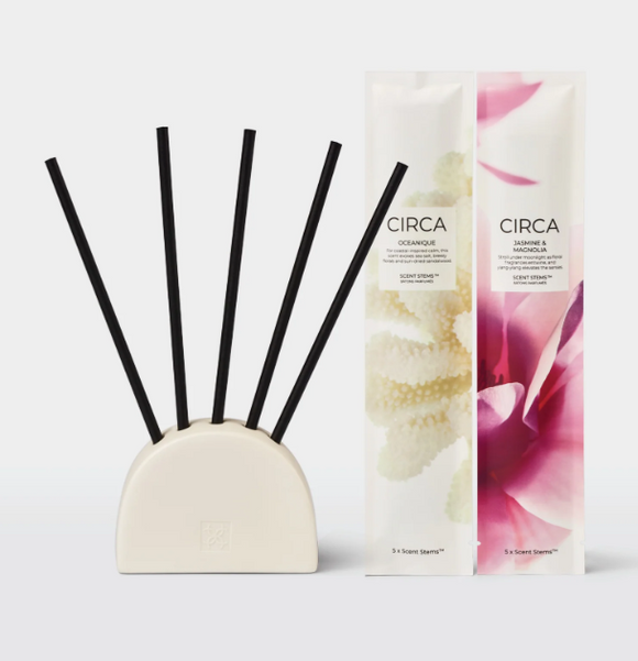 CIRCA Scent Stem Duo- Oceanique, Jasmine & Magnolia