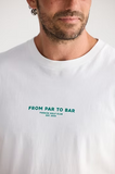 Fossick Par To Bar Tee- White