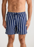 Fossick Dartmouth Boardshort- Navy Linear