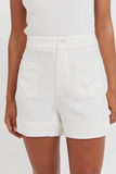 Haiti Short - White
