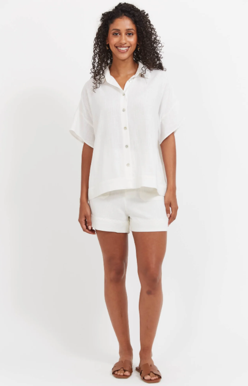 Haiti Shirt - White