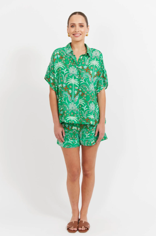 Haiti Shirt  - Palms