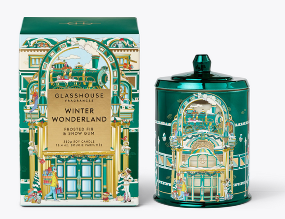 Glasshouse Fragrance 380g Candle - Winter Wonderland X25