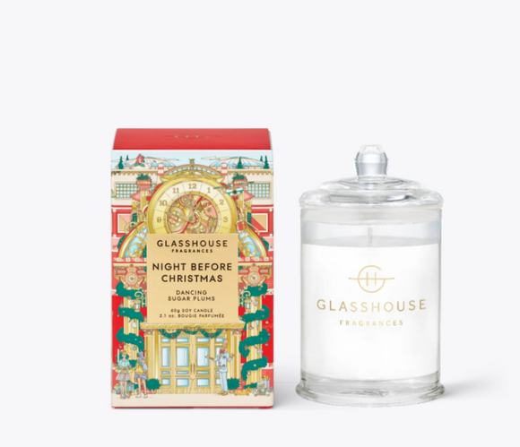 Glasshouse Fragrance 60g Candle - Night Before Christmas X25
