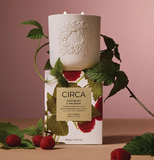 Circa 300g Candle Xmas 25- Rasp & Rhubarb