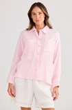 Holiday Coral Shirt- Baby Pink