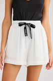 Holiday Coral Short- White
