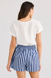 Holiday Adrift Short-Blue Stripe