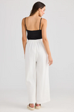 Holiday Coral Pant- White