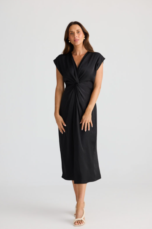 Brave+True - Lorenzo Dress Black