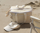 SunnyLife Light Cooler Bag Butternut Stripe